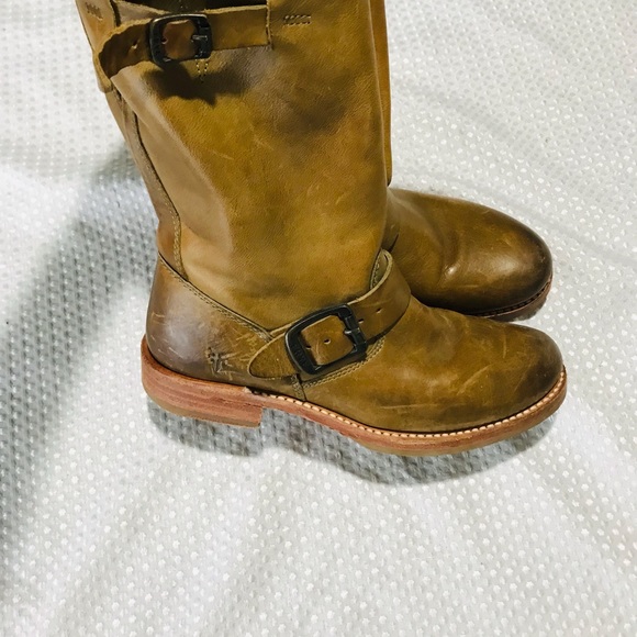 FRYE Veronica olive boots - Picture 2 of 16